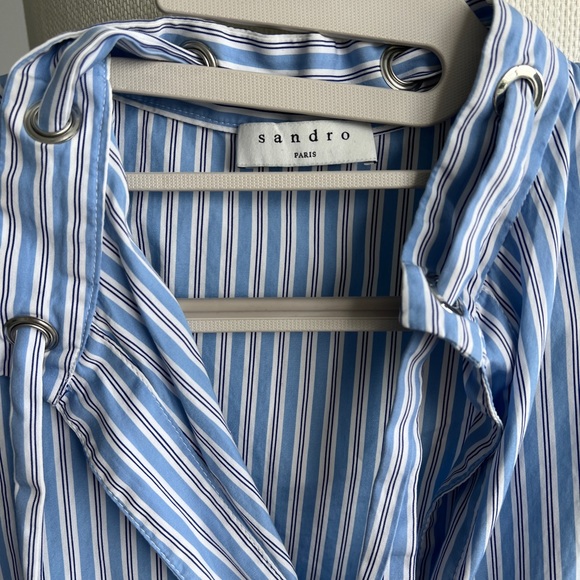 Sandro Cotton Shirt - Picture 2 of 6